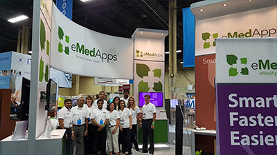 eMedApps Team and Booth