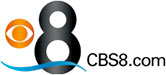 CBS8 logo