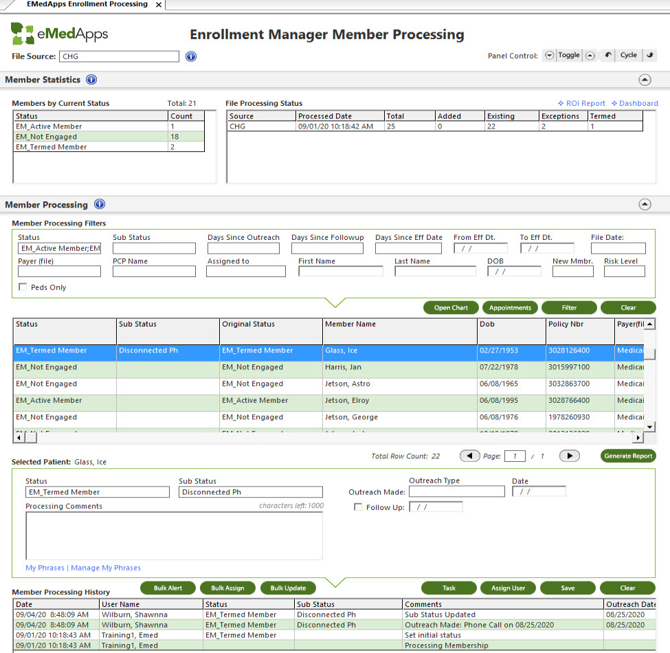 EHR solutions